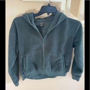 Zella fleece zip hoodie